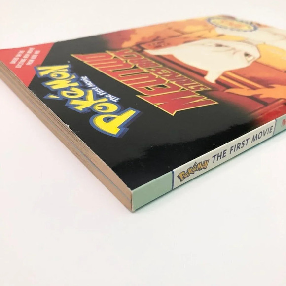 Vtg 1999  Pokemon The First Movie Mewtwo Strikes Back Book Paperback Scholastic - Picture 5 of 16